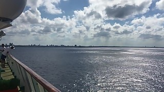 Wife fucks Cuban Taxi Driver during Cruise to Cuba