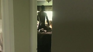 Husband catches Cheating Wife with a Big Black Bull Cock after work