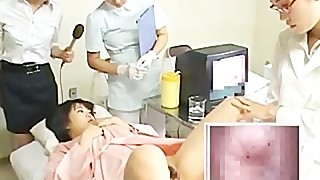 Asian wife is examining female workers part2